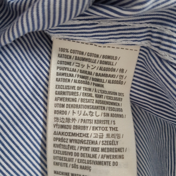 Abercrombie and Fitch striped button down - Picture 4 of 4